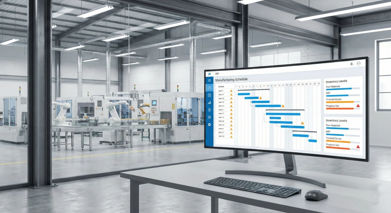 System ERP dla firmy produkcyjnej - co musisz wiedzieć przed wdrożeniem